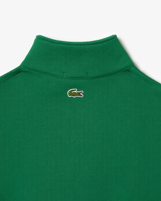 Unisex Loose Fit High-Neck Fleece Sweatshirt