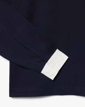 Relaxed Fit Jersey Rugby Polo Shirt