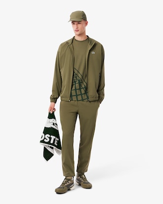 Playera de tenis ultra seca estampada