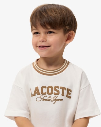 Lacoste Branded Cotton T-shirt