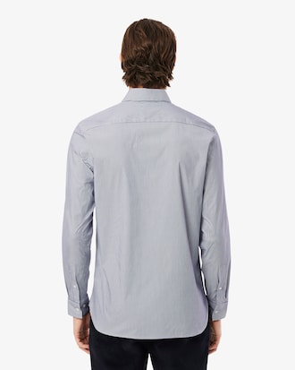 Men's Slim Fit Striped Stretch Button Down Shirt