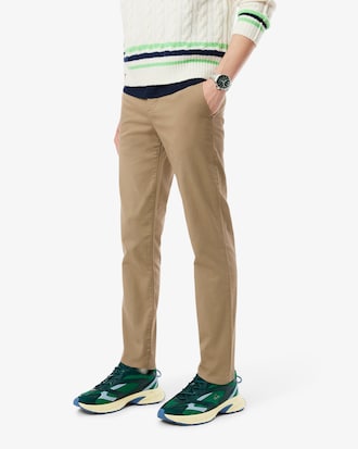 Men's Slim Fit Stretch Cotton Pants