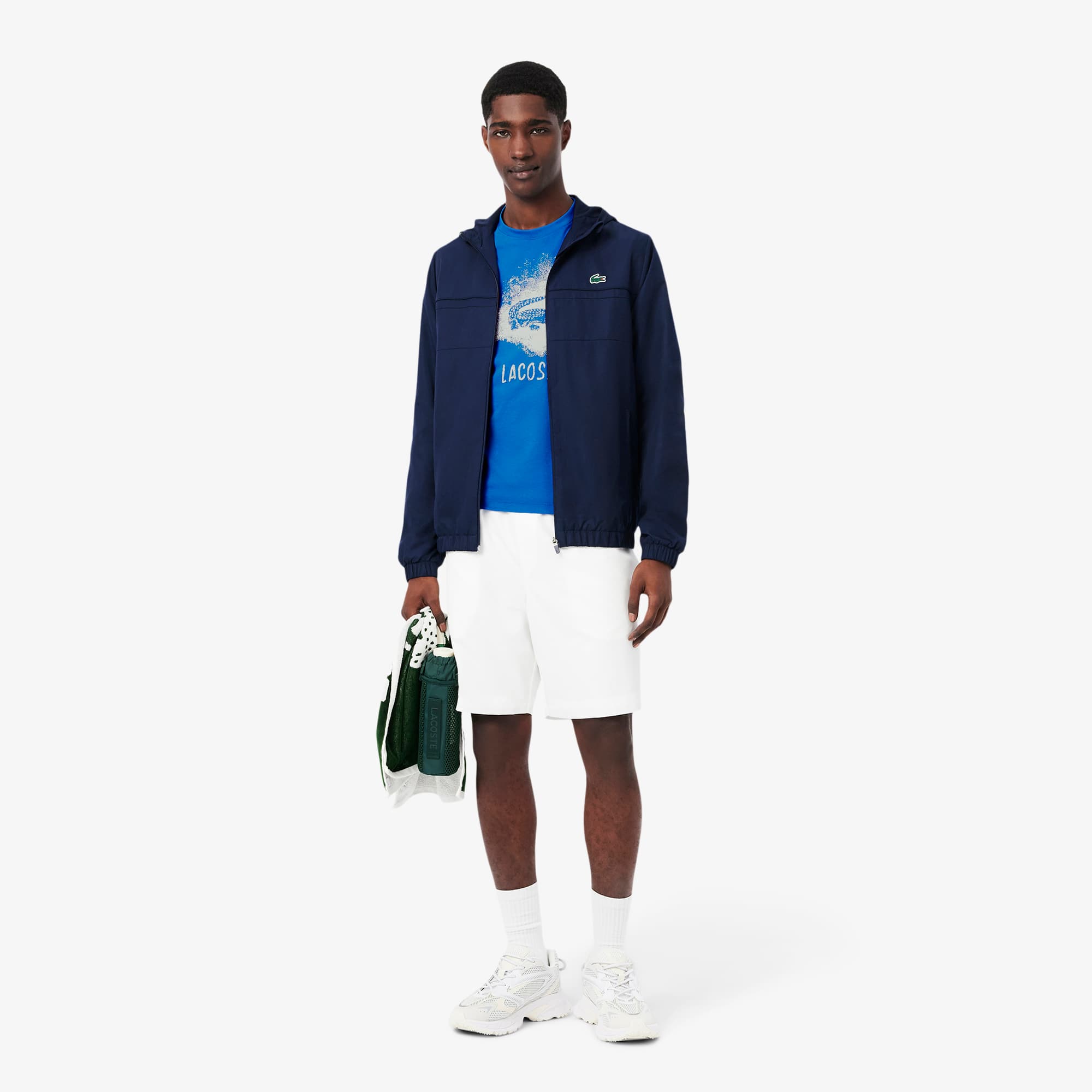 メンズ ラコステ スポーツ シャツ ultra dry LACOSTE ラコステ トップス メンズ ウルトラドライ総柄ゴルフ