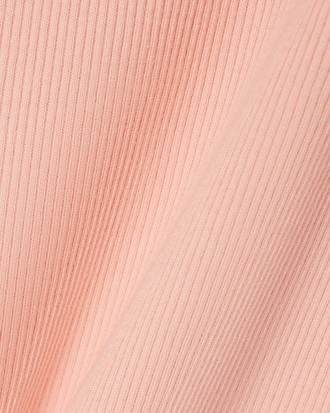 Women's Slim Fit Ribbed Cotton T-Shirt