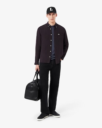 Men's Regular Fit Linen Shirt