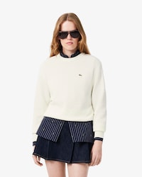 Women's Relaxed Fit Cotton Crew Neck Sweater