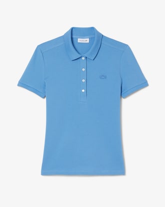 Women's L.12.D Slim Fit Stretch Mini Piqu&eacute; Polo