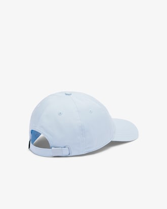Casquette unisexe unie Lacoste en twill de coton biologique
