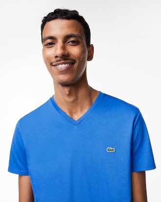 Men's Lightweight Pima Cotton V-Neck T-Shirt