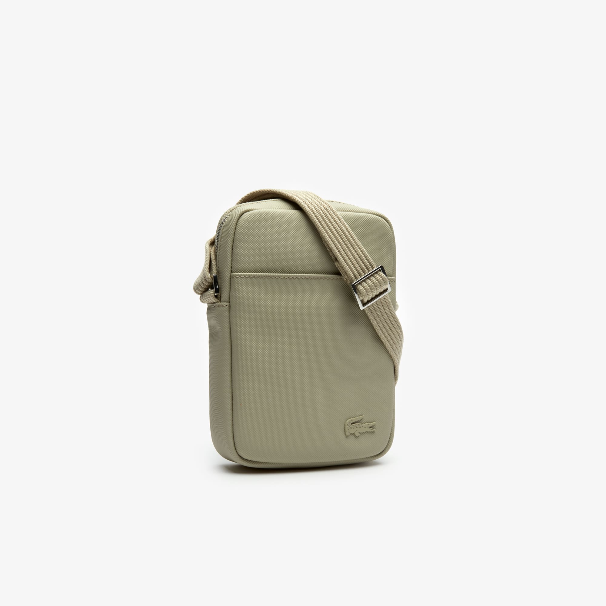 Men's Classic Petit Piqué Zip Bag - Bags - New In 2025 | Lacoste