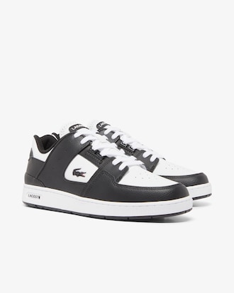 Men's Court Cage Leather Sneakers