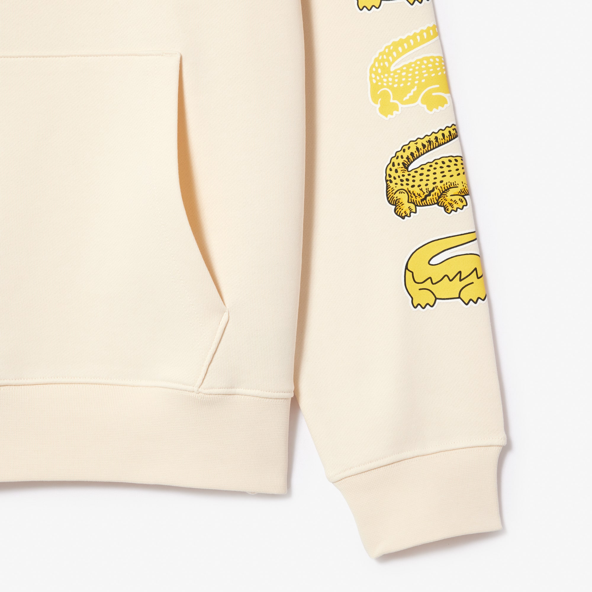 Unisex Contrast Crocodile Hoodie - Sweaters & Sweatshirts - New In