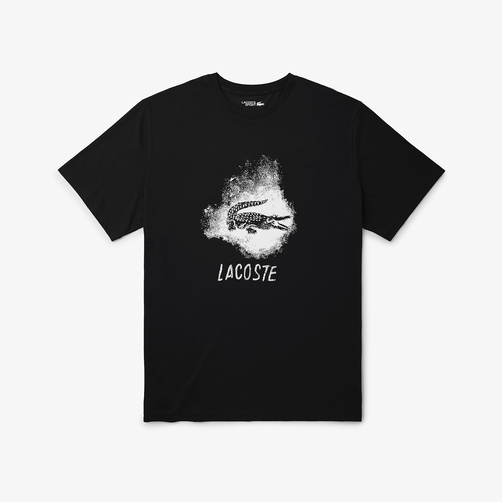 Lacoste Men's Big Fit Crocodile Sport T-Shirt