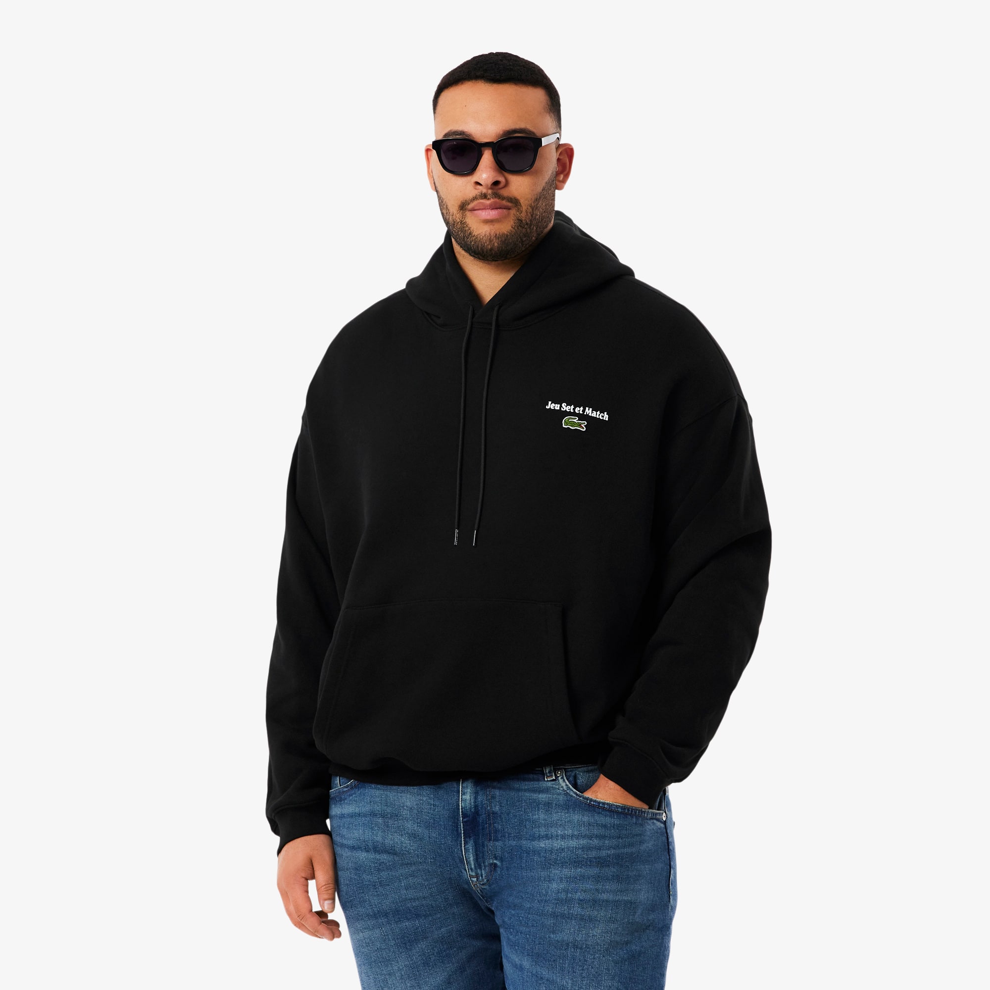 Men's Multi Print Fleece Hoodie - Sweaters & Sweatshirts - New In