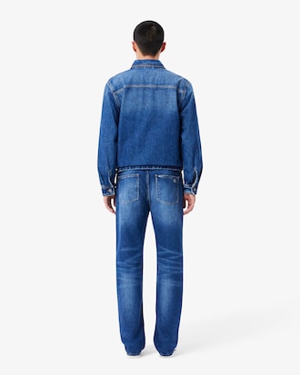 Men's 5-Pocket Straight Cut Indigo Jeans