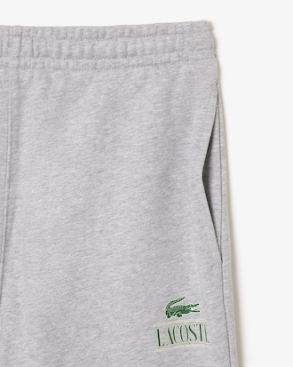 Unisex Signature Print Fleece Shorts