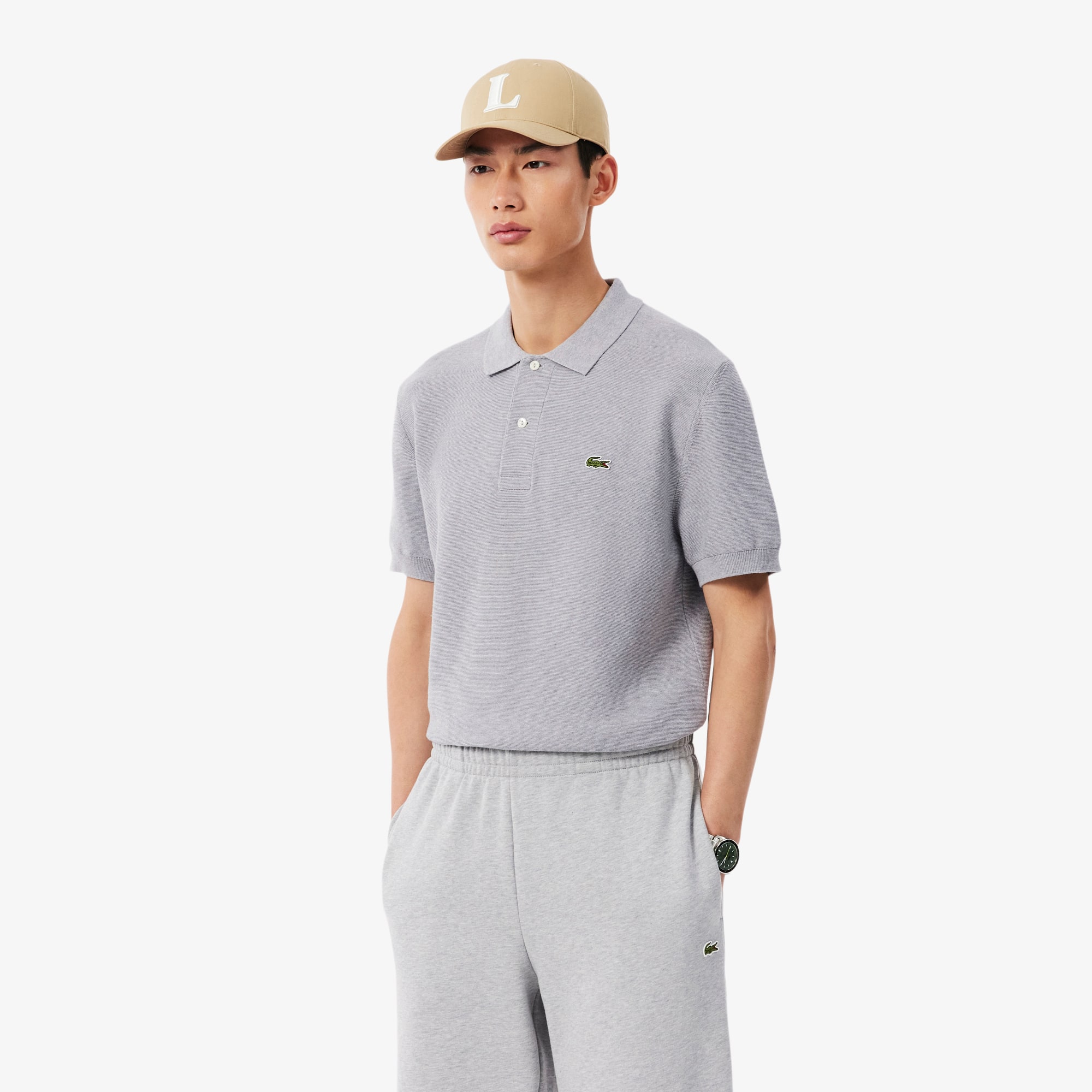 Classic Fit Knitted Polo - Sweaters & Sweatshirts - New In 2026