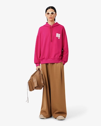 Runway Badge Accent Hoodie