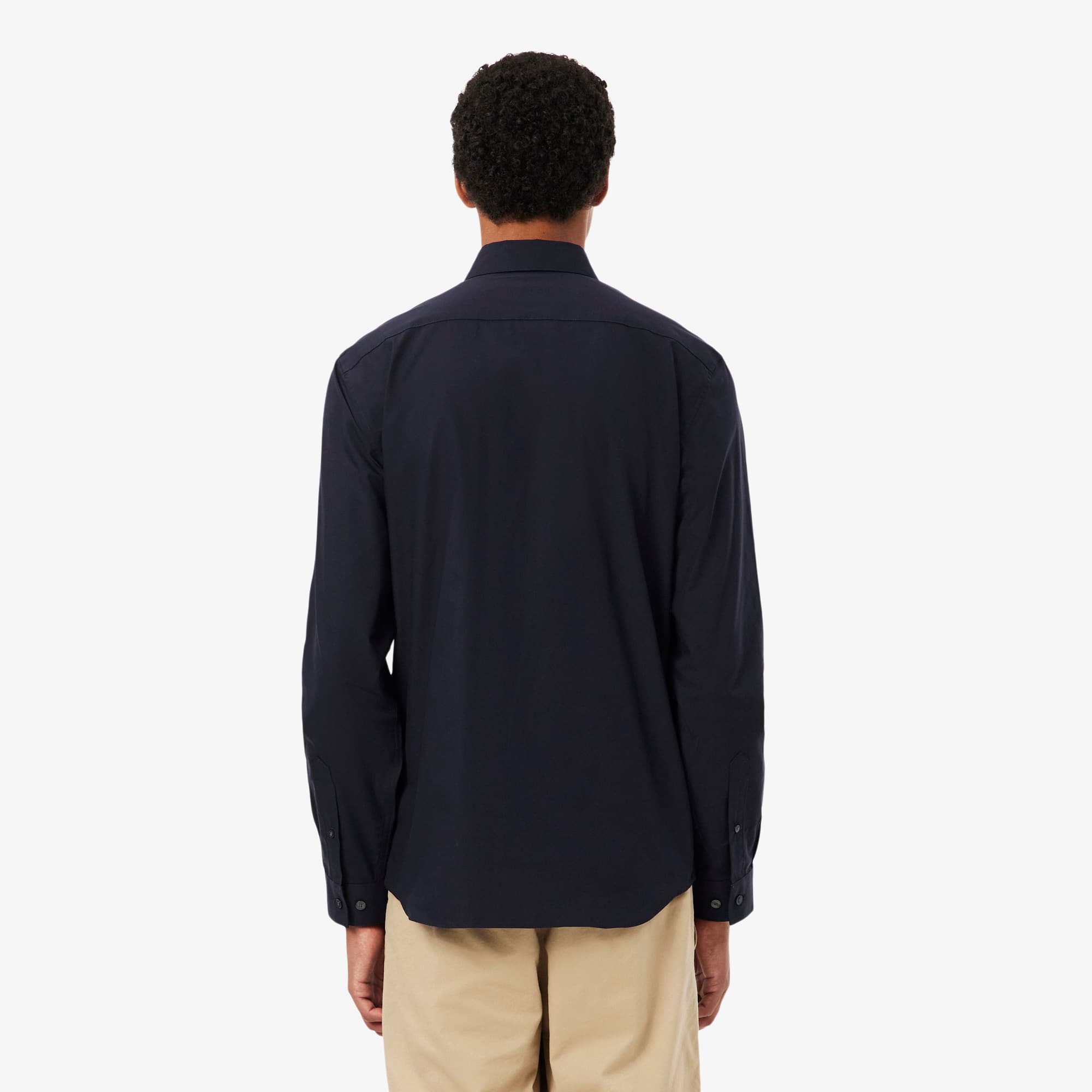 Men's Slim Fit Stretch Poplin Shirt