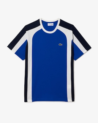 T-shirt color-block homme Lacoste en jersey de coton