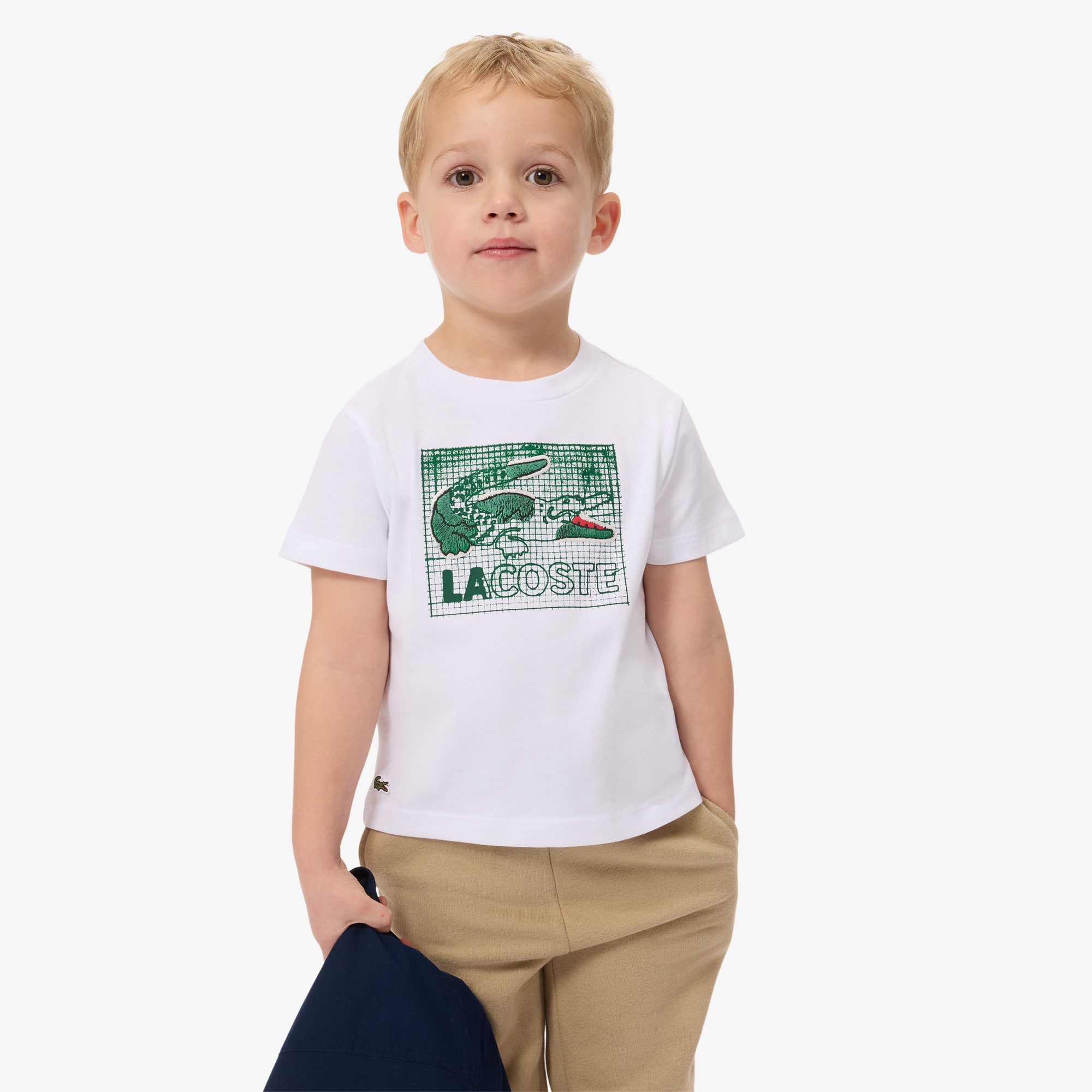 Graphic Print Cotton T-Shirt - T-Shirts & Tops - New In 2026 | Lacoste