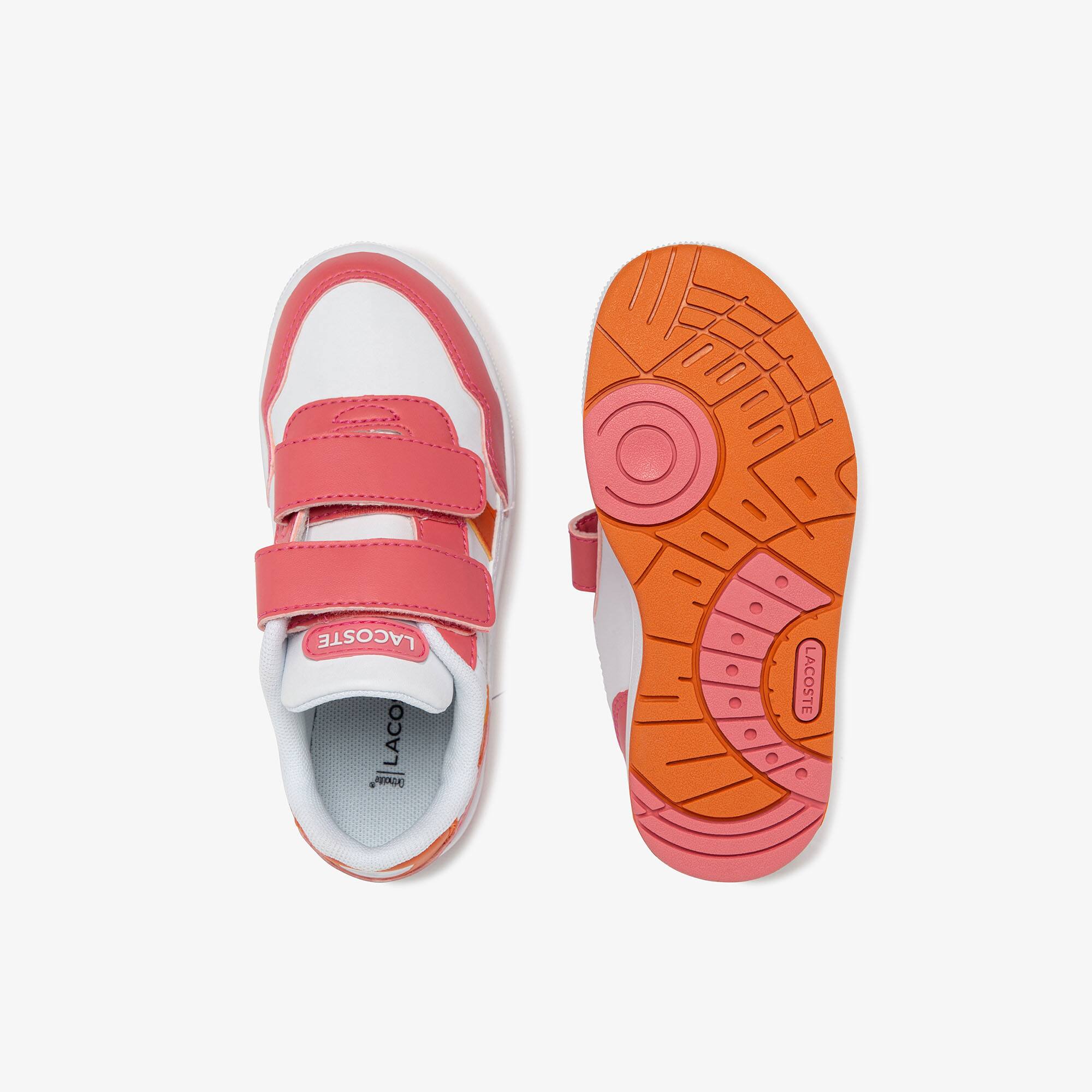 子供用品 LACOSTE Infants' T-Clip Synthetic Sneakers - Baby & Kids Shoes