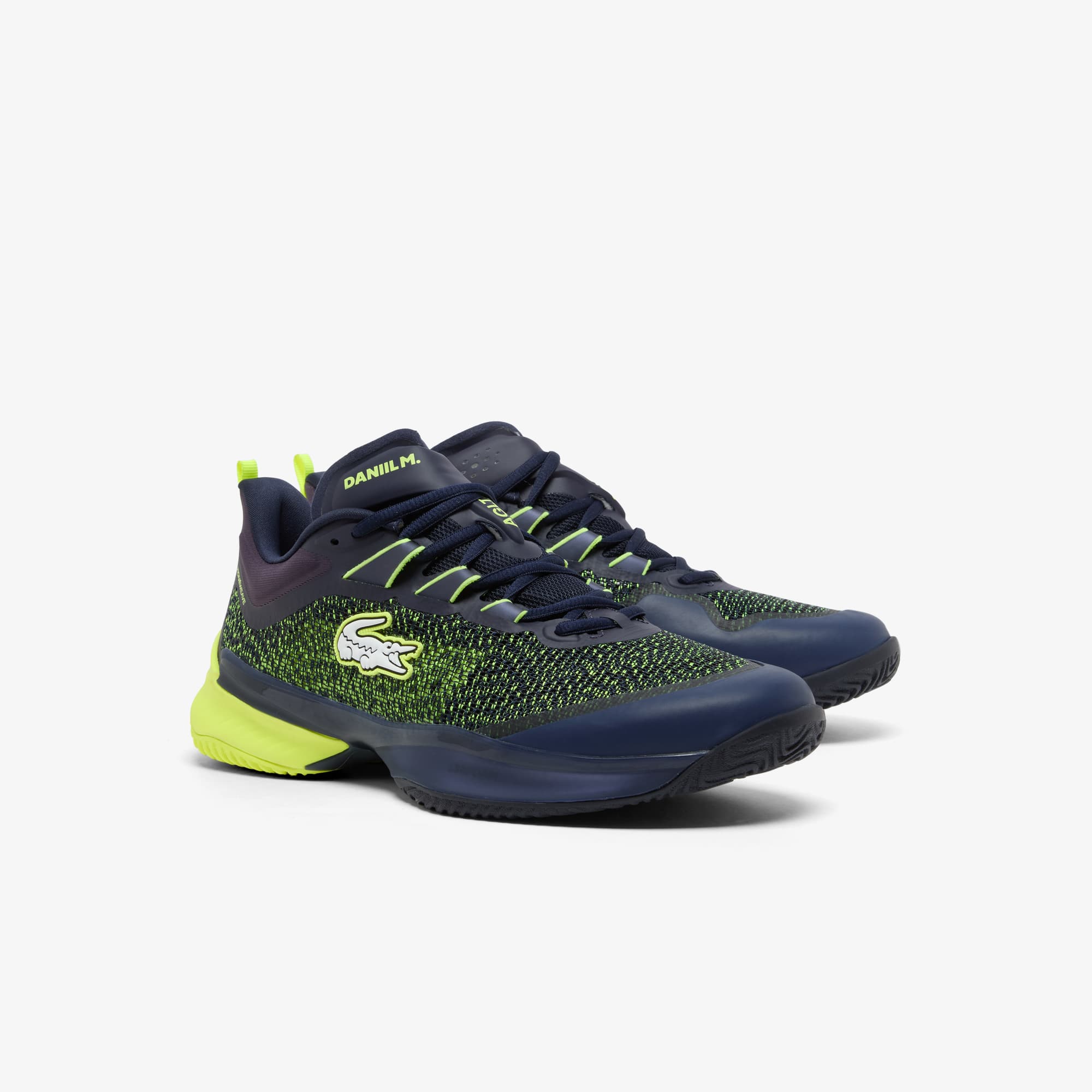 【Ａ】21-22SPREAD LTV 136 Men's Daniil Medvedev AG-LT23 Ultra Tennis Shoes Navy and Yellow