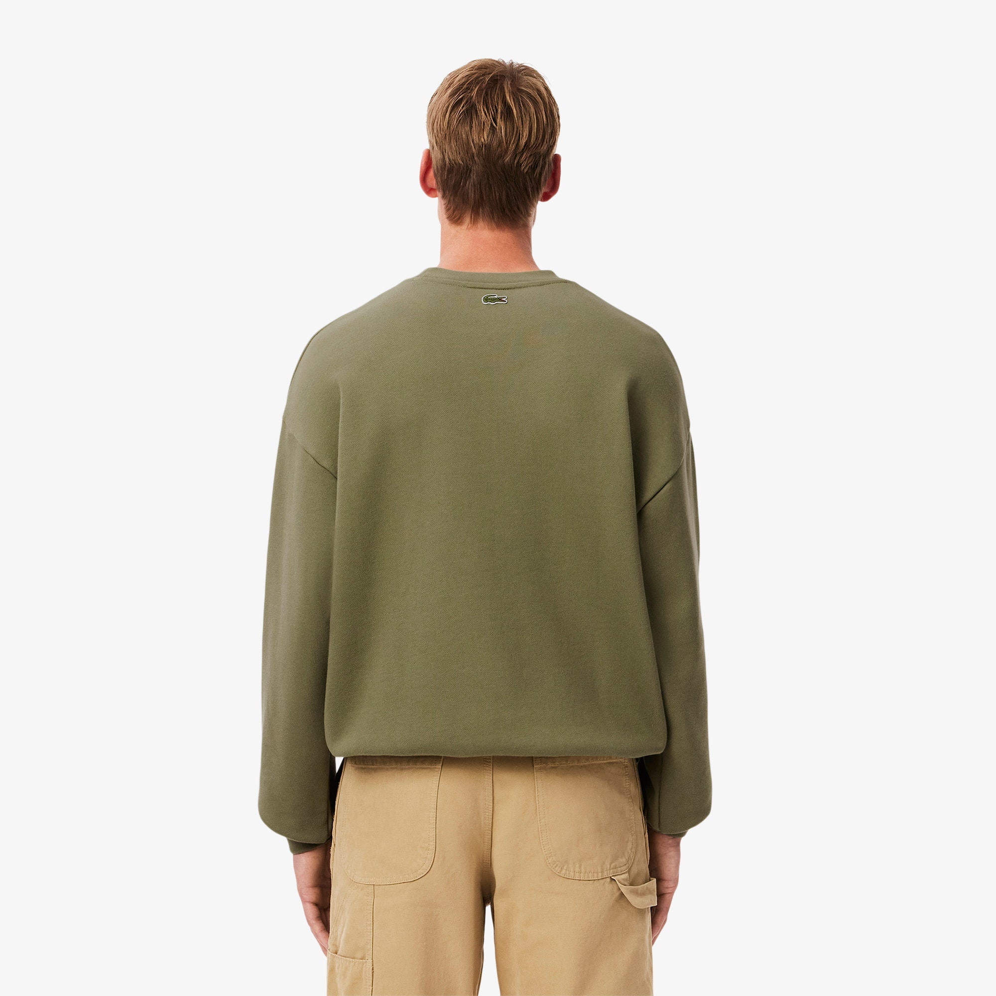 [Smoothmood] / ☆ Director Regular Fleece Jumper / Milk Gymshark Training Oversized Fleece Sweatshirt - Dolly Pink