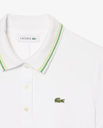 Women's Stretch Polo Collar Skater Dress