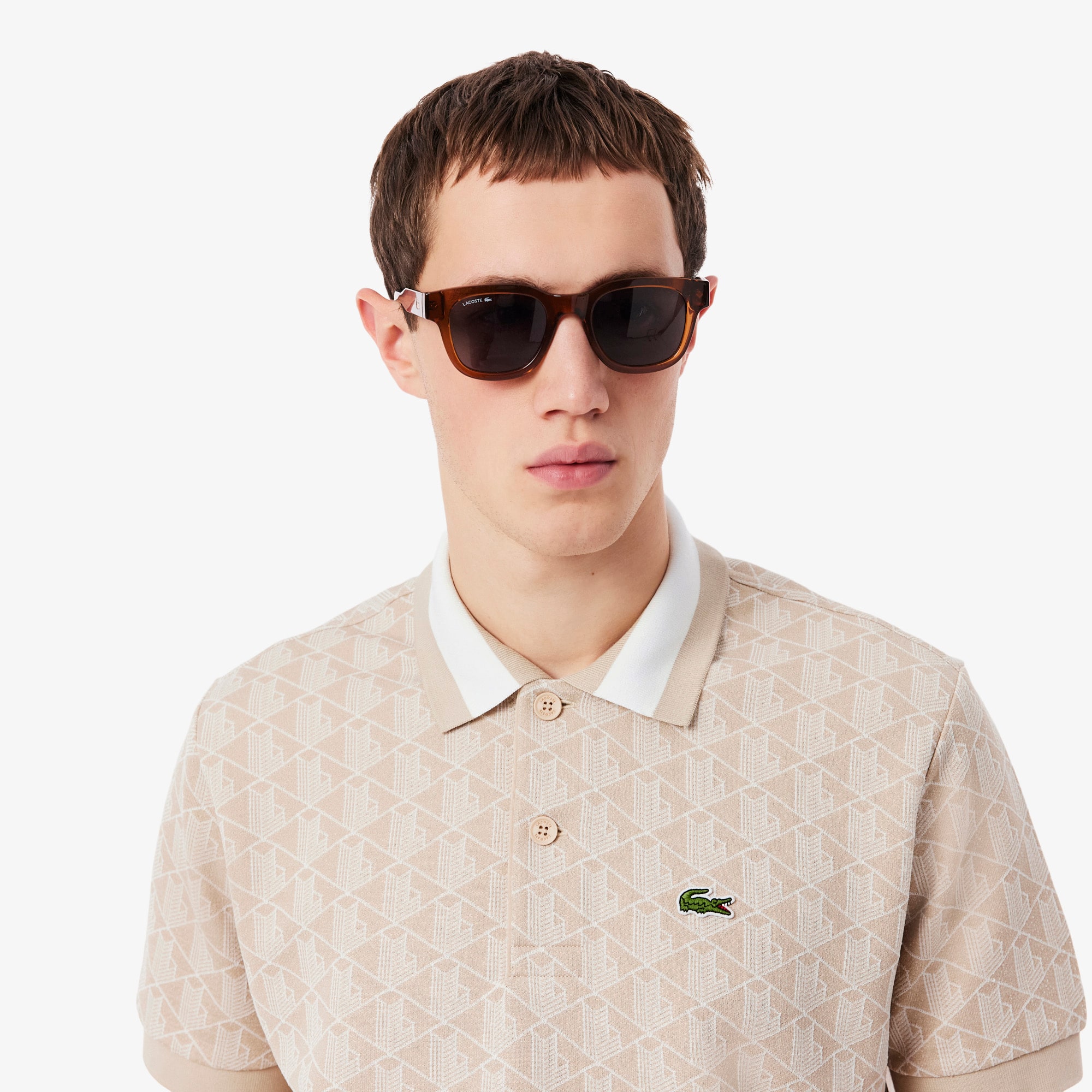Men's Classic Fit Monogram Polo
