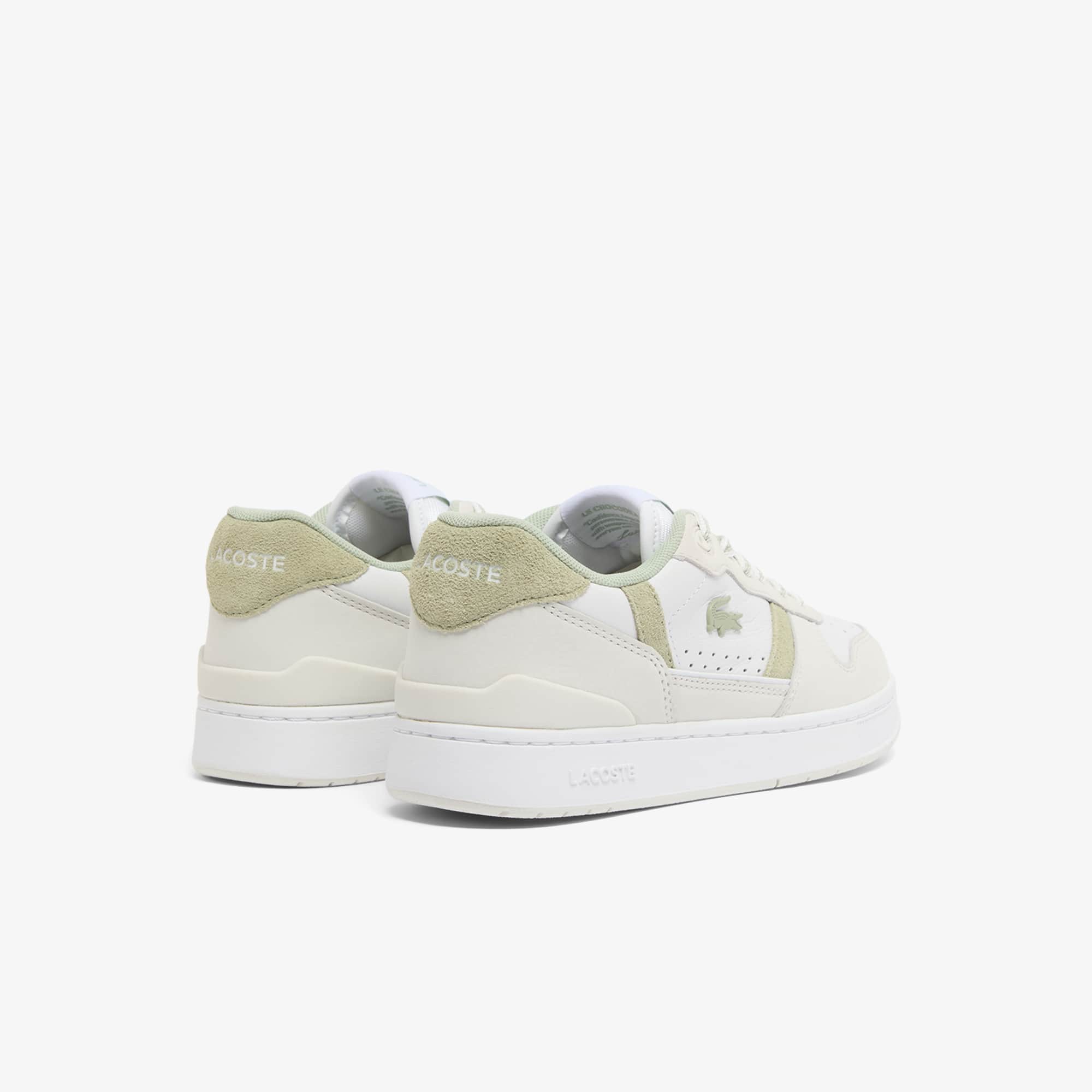 Women's T-Clip Set Leather Sneakers