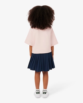 Girls' Pleated Lined Skirt