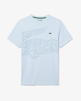 Playera Deportiva con Estampado de Cocodrilo Ultra Dry
