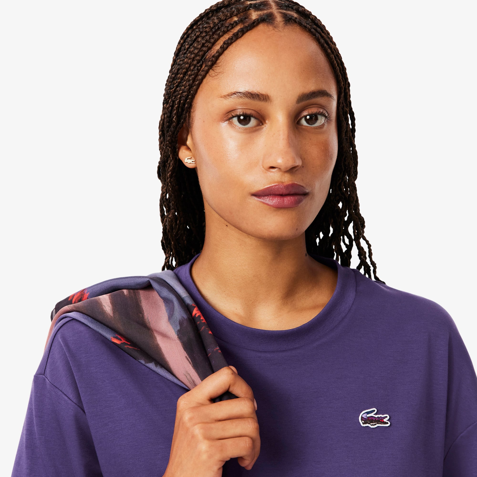 Women's Relaxed Fit Landscape Crocodile T-Shirt - T-Shirts & Tops