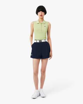 Bermudas Golf El&aacute;sticas Ultra Seco