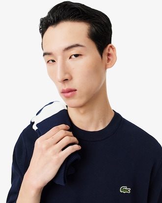 Men's Crew Neck Cotton Sweater