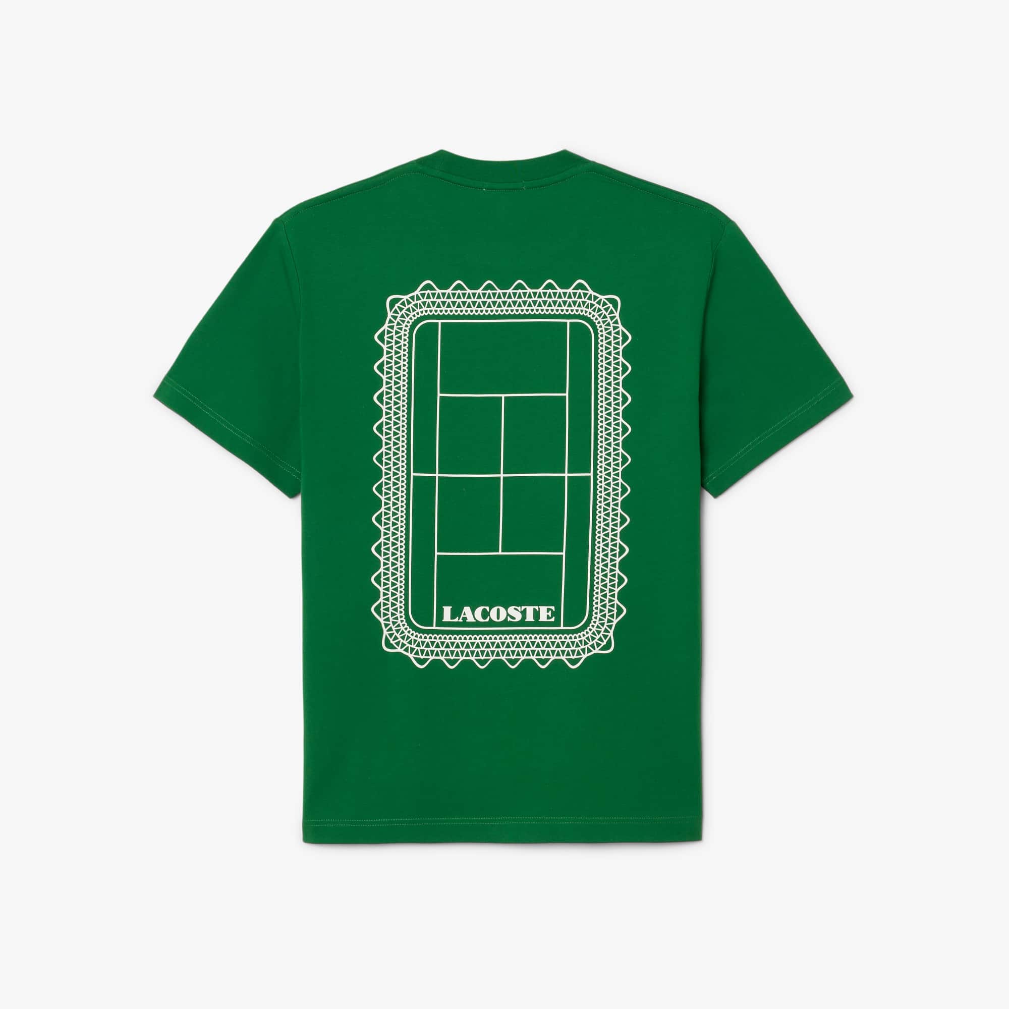 トップス LACOSTE Tennis Print Cotton Jersey T-shirt - T-shirts - New In 2026 | Lacoste