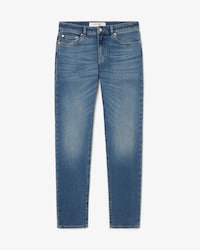 Jeans &Iacute;ndigo de Corte Slim de Cinco Bolsillos para Hombre