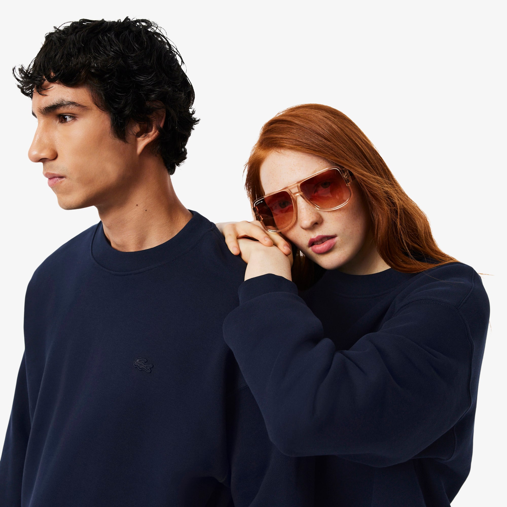 Unisex Loose Fit Heavy Fleece Sweatshirt - Sweaters & Sweatshirts