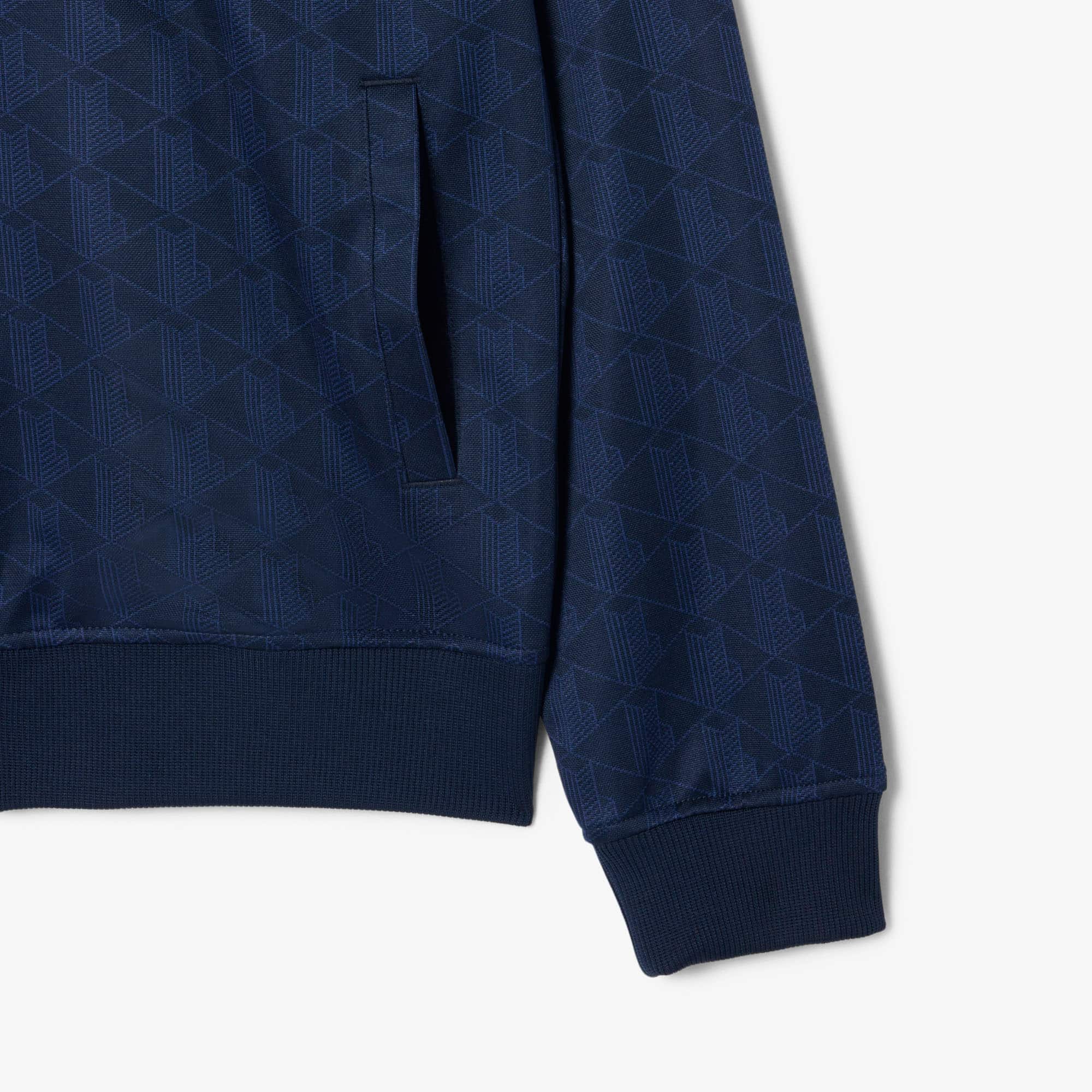 Monogram Jacquard Zipped Jacket