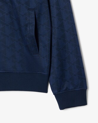 Monogram Jacquard Zipped Jacket