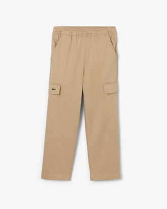 Boys' Cotton Twill Cargo Pants