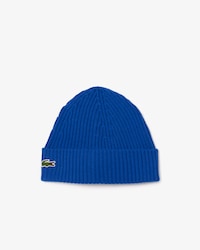 Unisex Rib Knit Brushed Wool Beanie