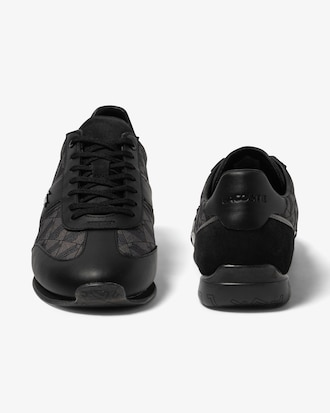 Sneakers Deportivos Textiles Angulares De Para Hombres