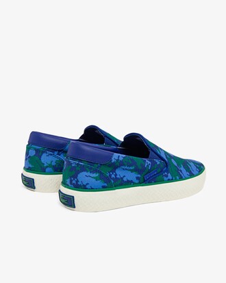 Sneakers juniors Jump Serve Slip en toile Lacoste x Minecraft
