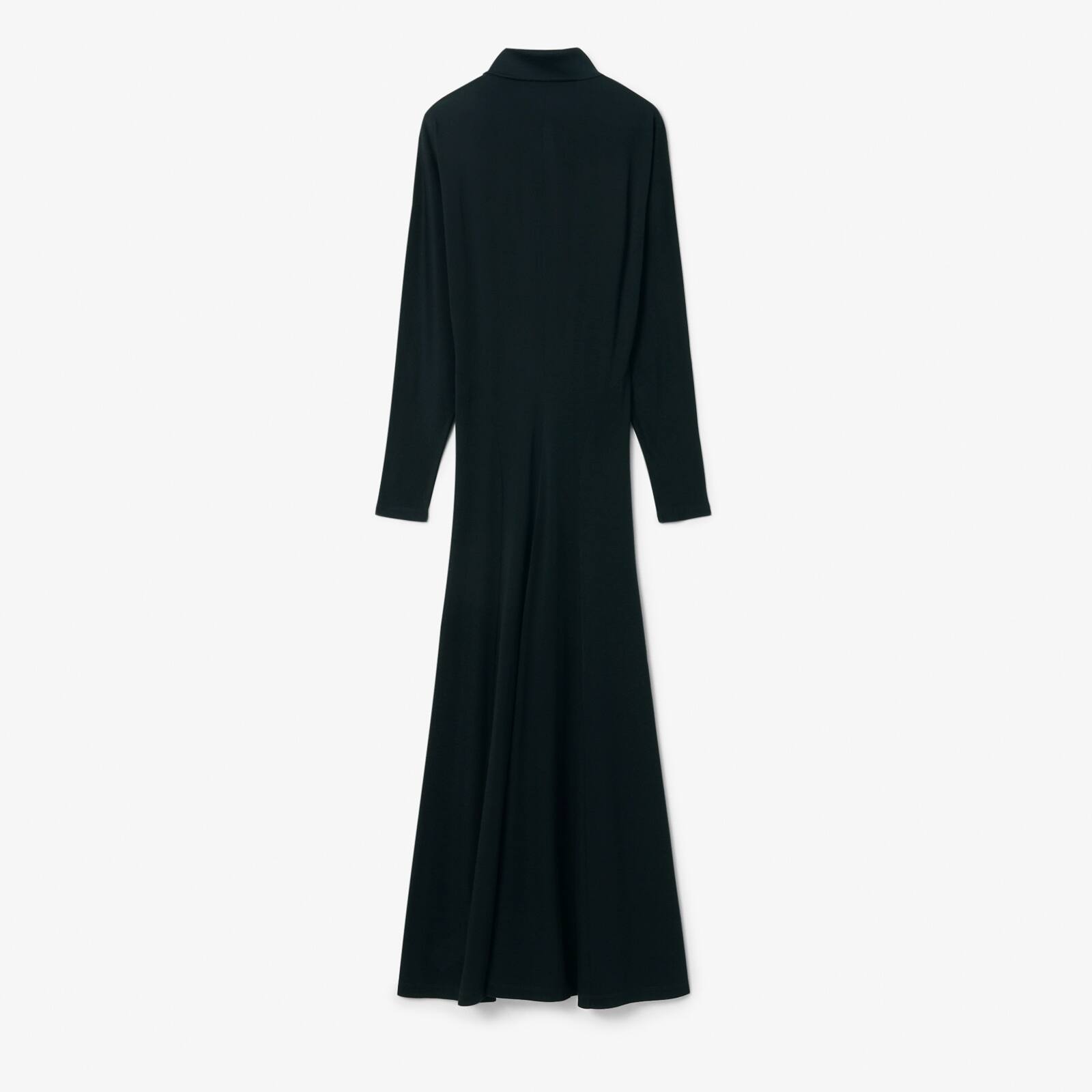 Runway Polo Collar Silk Maxi Dress - Dresses - New In 2026 | Lacoste