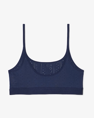 Logo Pointelle Bralette