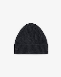 Unisex Wool Blend Textured Beanie