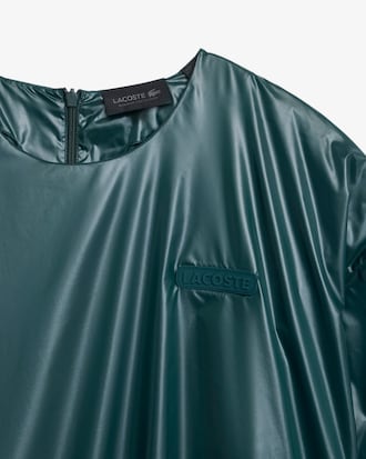 Runway Glossy Taffeta Sweatshirt