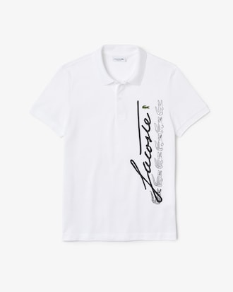 Men's Regular Fit Signature Cotton Piqué Polo